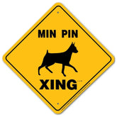 Min Pin X-ing Sign