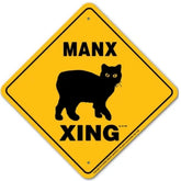 Manx X-ing Sign