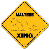 Maltese X-ing Sign