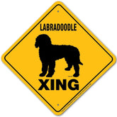 Labradoodle X-ing Sign