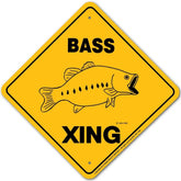 Bass X-ing Sign