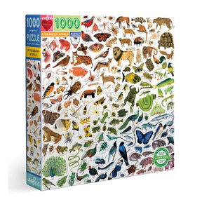 A Rainbow World 1000 Piece Puzzle