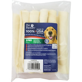 Chip Rolls Rawhide 100% USA Beefhide 5" Packs