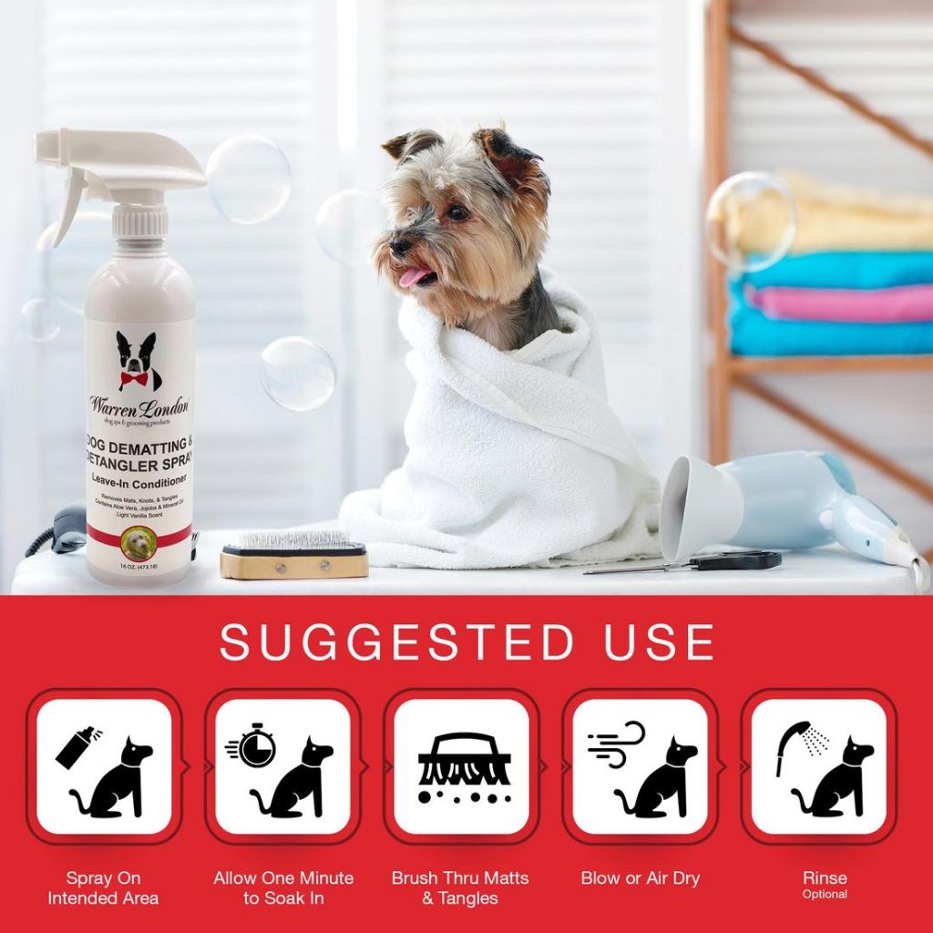 Warren London - Dog Dematting & Detangle Spray