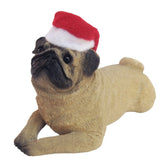 Ornament Pug Fawn Lying