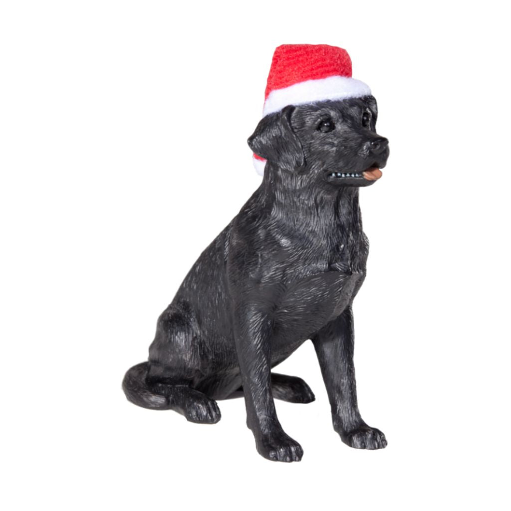 Ornament Labrador Black Sitting