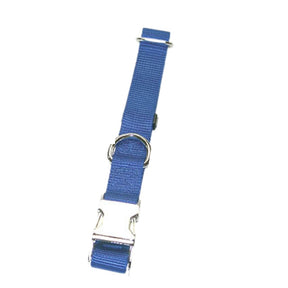 Leather Brothers - Collar Nylon Adjustable With Metal Buckle Large 1"