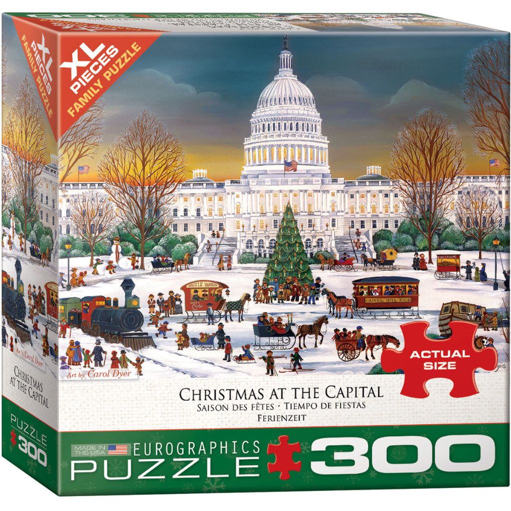 Puzzle Christmas at the Capitol