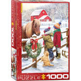 Puzzle Christmas Pony