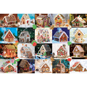 Puzzle Gingerbread House Tin