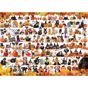 Puzzle Halloween Pets