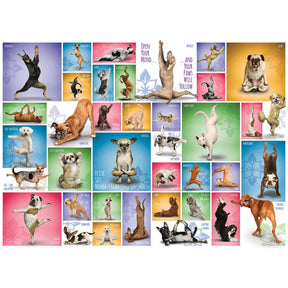 Puzzle Yoga Dogs