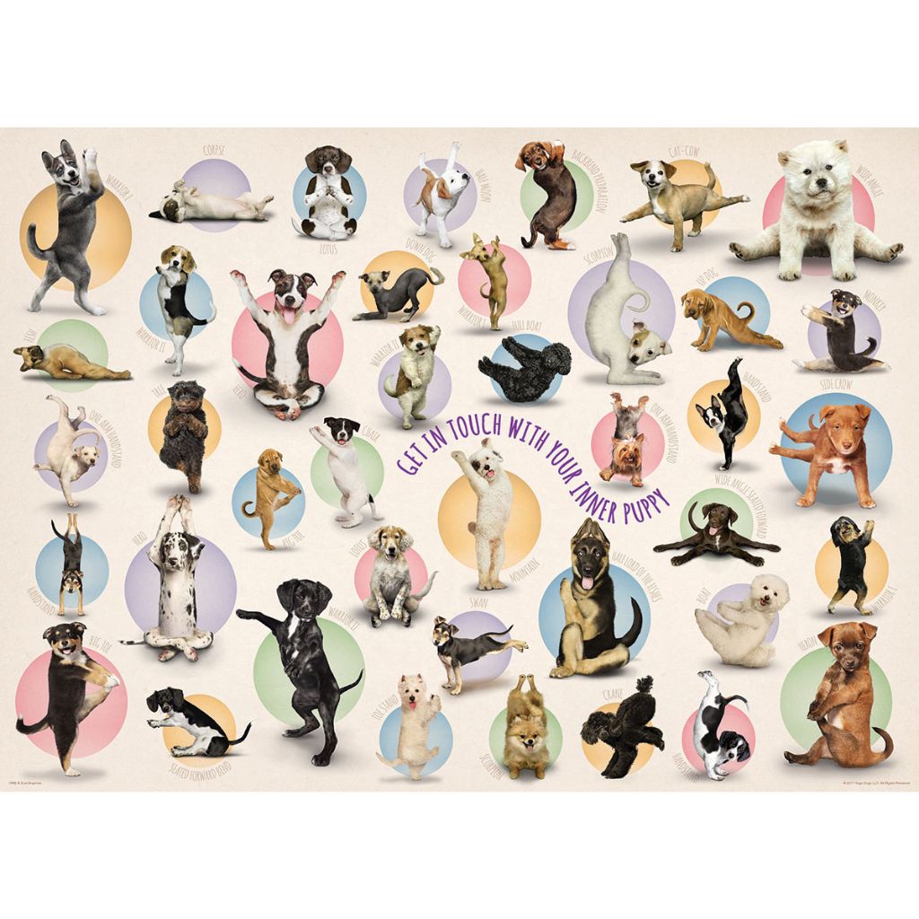 Puzzle Yoga Puppies