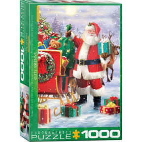 Puzzle Santa Sled