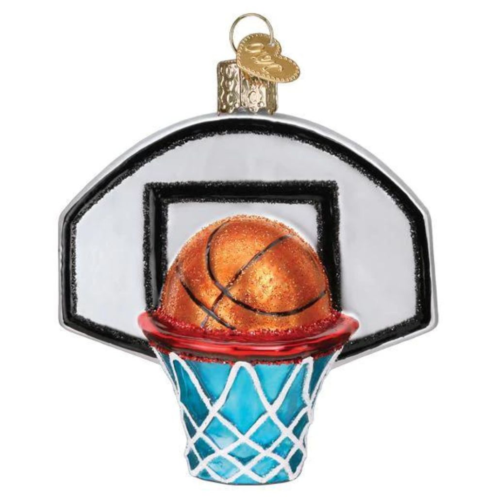 Old World Christmas - Basketball Hoop Ornament