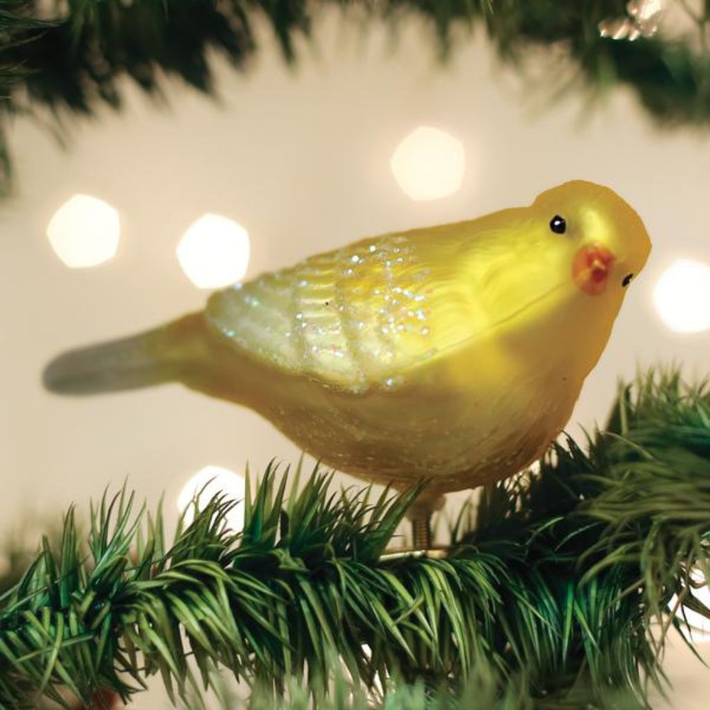 Old World Christmas - Canary Clip-On Ornament