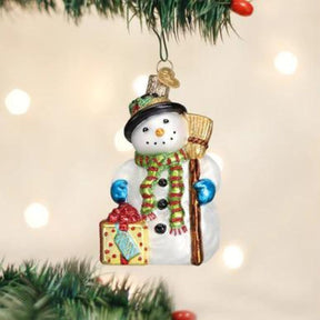 Old World Christmas - Gleeful Snowman Ornament