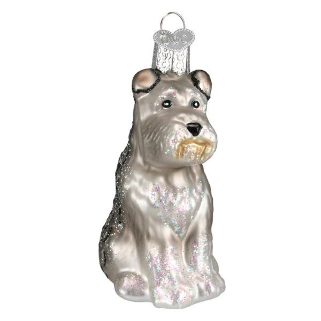 Old World Christmas - Grey Schnauzer Ornament