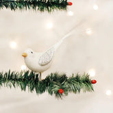 Old World Christmas - Sparkling Snowbird Clip-On Ornament