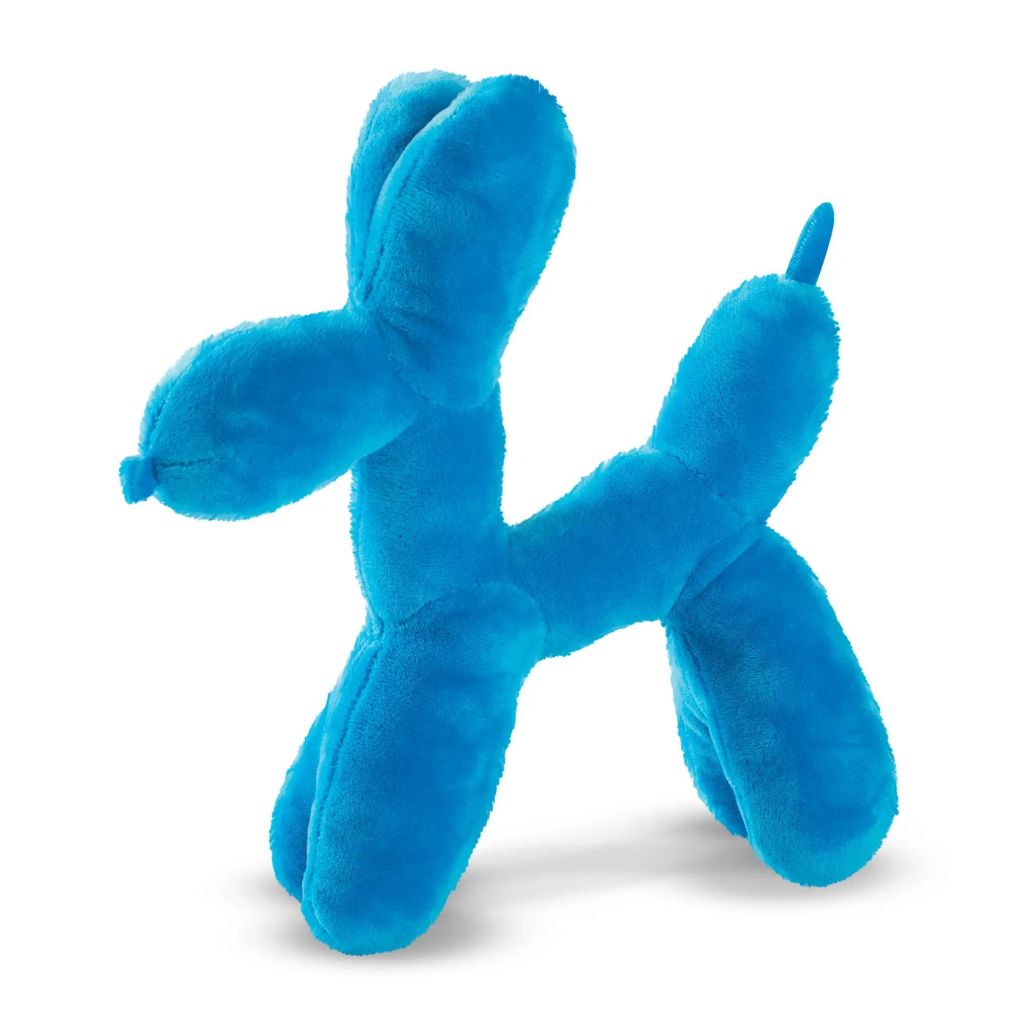 Petshop by Fringe Studio - Balloon Animal (Dog) Blue Plush Dog Toy