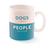 Petshop by Fringe Studio - Dogs Welcome Montana Ceramic Mug