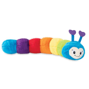 Petshop by Fringe Studio - Don't Bug Me Colorful Worm Plush Dog Toy