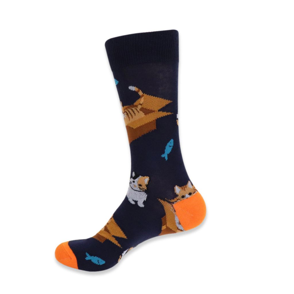 Selini NewYork - Men's Cat in the Box Socks