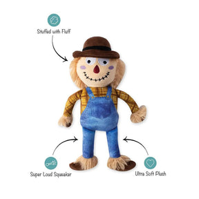 Petshop by Fringe Studio - On My Last Straw Scarecrow Plush Dog Toy