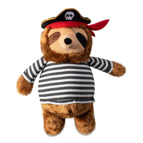 Petshop by Fringe Studio - Here for the Boo Pirate Sloth Plush Dog Toy