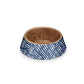 Pet Bowl Melamine Indigo Oasis-Southern Agriculture