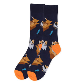 Selini NewYork - Men's Cat in the Box Socks