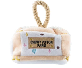 Chewy Vuiton Trunk Activity House (White Icons) by Haute Diggity Dog-Southern Agriculture