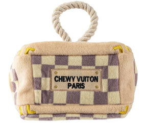 Checker Chewy Vuiton Trunk - Activity House by Haute Diggity Dog-Southern Agriculture