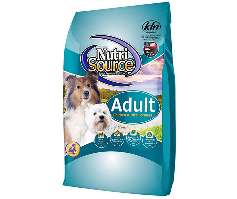 NutriSource - All Breeds, Adult Dog Chicken & Rice Recipe Dry Dog Food-Southern Agriculture