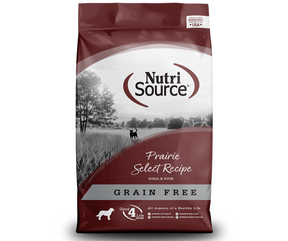 NutriSource - All Breeds, Adult Dog Prairie Select Recipe Dry Dog Food-Southern Agriculture