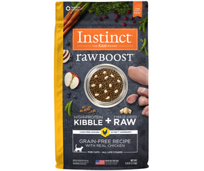 Nature's Variety Instinct, Raw Boost - All Cat Breeds, All Life Stages Grain-Free Real Chicken Recipe Dry Cat Food-Southern Agriculture