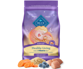 Blue Buffalo Healthy Living - All Breeds, Adult Cat Chicken and Brown Rice Recipe Dry Cat Food-Southern Agriculture