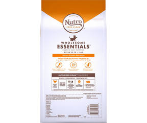 Nutro Wholesome Essentials - All Breeds, Kitten Chicken and Brown Rice Recipe Dry Cat Food-Southern Agriculture