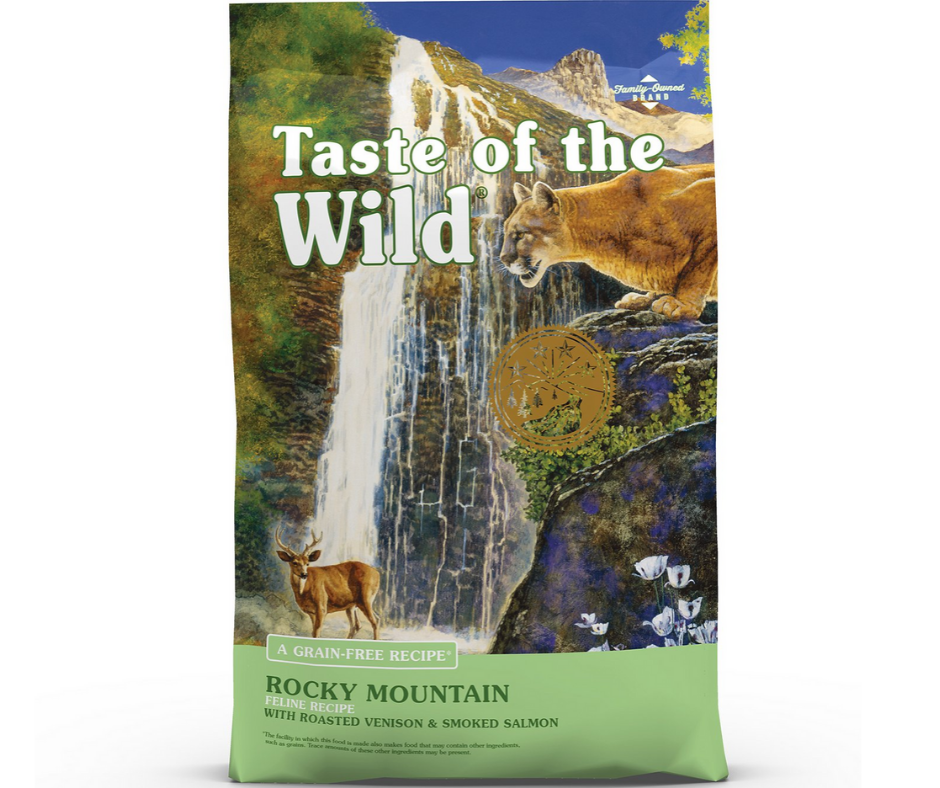 Taste of the Wild PREY - Rocky Mountain Feline Roasted Venison & Smoked Salmon Recipe Dry Cat Food-Southern Agriculture