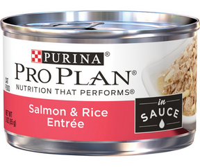 Purina Pro Plan - All Breeds, Adult Cat Salmon & Rice Entrée in Sauce Canned Cat Food-Southern Agriculture