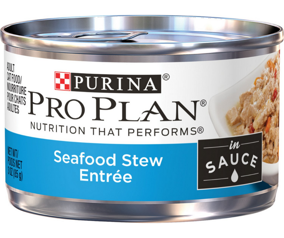 Purina Pro Plan - All Breeds, Adult Cat Seafood Stew Entrée In Sauce Canned Cat Food-Southern Agriculture