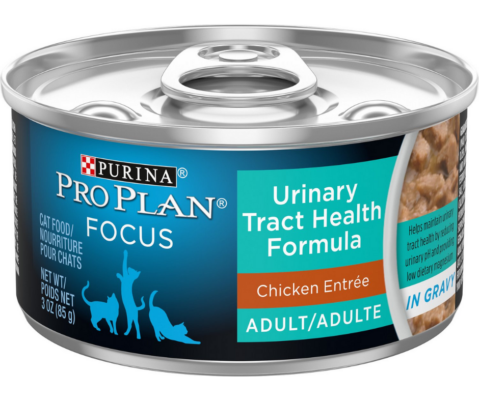 Purina Pro Plan FOCUS - All Breeds, Adult Cat Urinary Tract Health Formula, Chicken Entrée In Gravy Canned Cat Food-Southern Agriculture