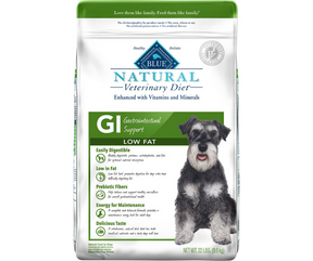 Blue Buffalo, BLUE Natural Veterinary Diet - GI Gastrointestinal Support, Low Fat Dry Dog Food-Southern Agriculture