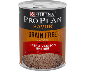 Purina Pro Plan Savor - All Breeds, Adult Dog Classic Grain-Free Beef & Venison Entree Canned Dog Food-Southern Agriculture