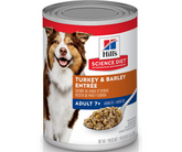 Hill's Science Diet - All Breeds, Adult Dog 7+ Years Old Turkey & Barley Entree Canned Dog Food-Southern Agriculture