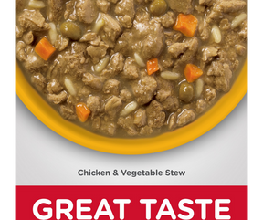 Hill's Science Diet - Small & Mini Breeds, Adult Dog 7+ Years Old Youthful Vitality - Chicken & Vegetable Stew Canned Dog Food-Southern Agriculture