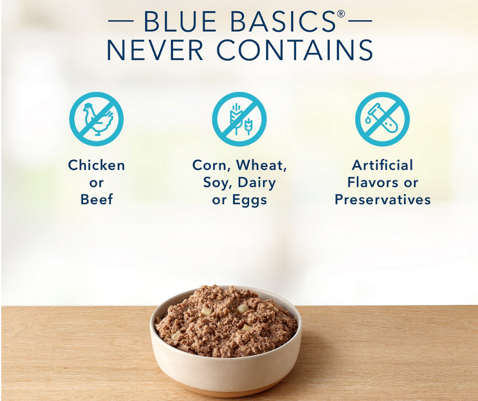 Blue Buffalo, Basics Limited Ingredient - All Breeds, Adult Dog Grain-Free Turkey & Potato Recipe Canned Dog Food-Southern Agriculture