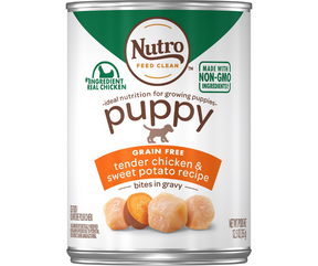 Nutro Wholesome Essentials - All Breeds, Puppy Tender Chicken & Turkey Recipe Bites in Gravy Canned Dog Food-Southern Agriculture