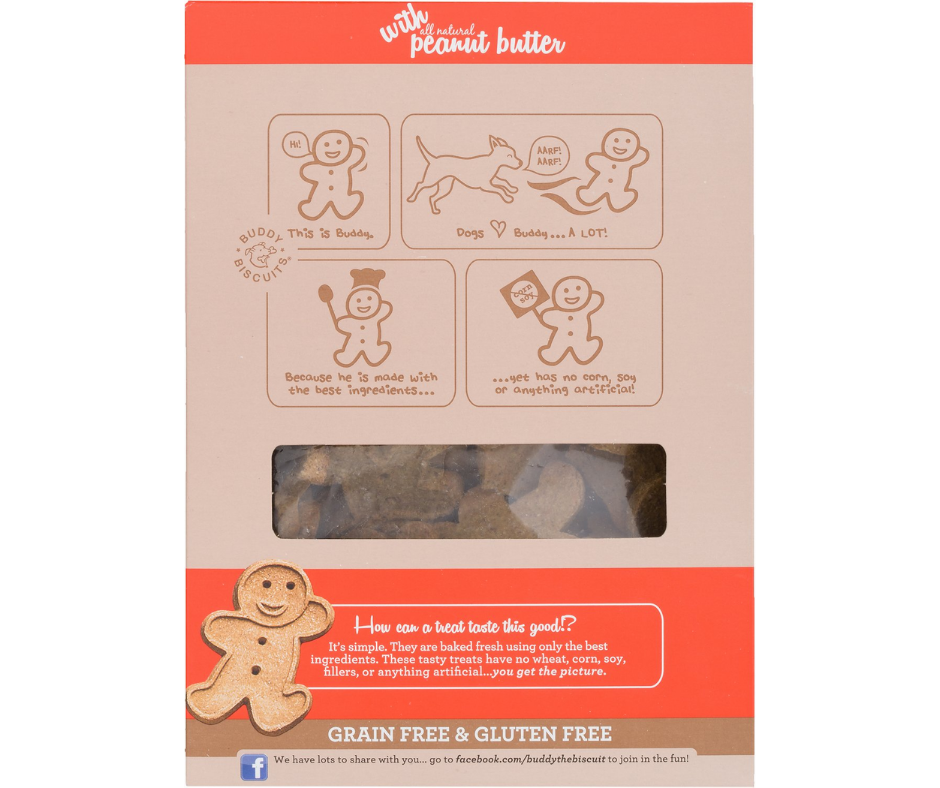 Buddy Biscuits - Grain Free Oven Baked Homestyle Peanut Butter Recipe. Dog Treats.-Southern Agriculture