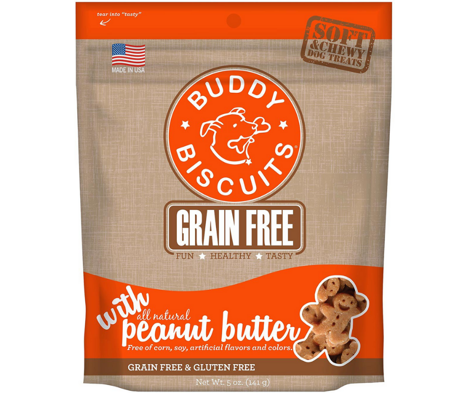 Buddy Biscuits - Grain Free Soft & Chewy Homestyle Peanut Butter Recipe. Dog Treats.-Southern Agriculture